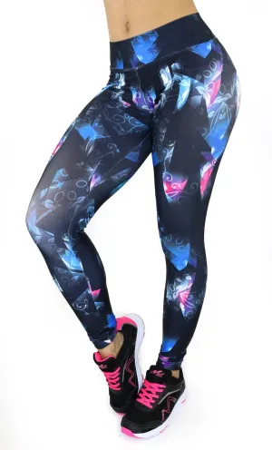 1156 Maripily Women Activewear Print Legging