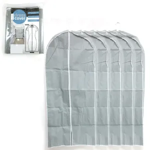 5 Long Dress Gown 53" Suit Garment Bags Breathable Storage Cover Foldable Travel