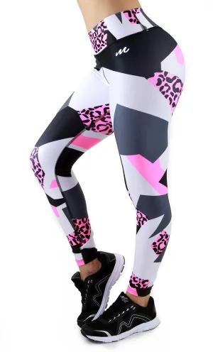 7095 Maripily Women Activewear Print Legging