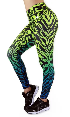 7096 Maripily Women Activewear Print Legging