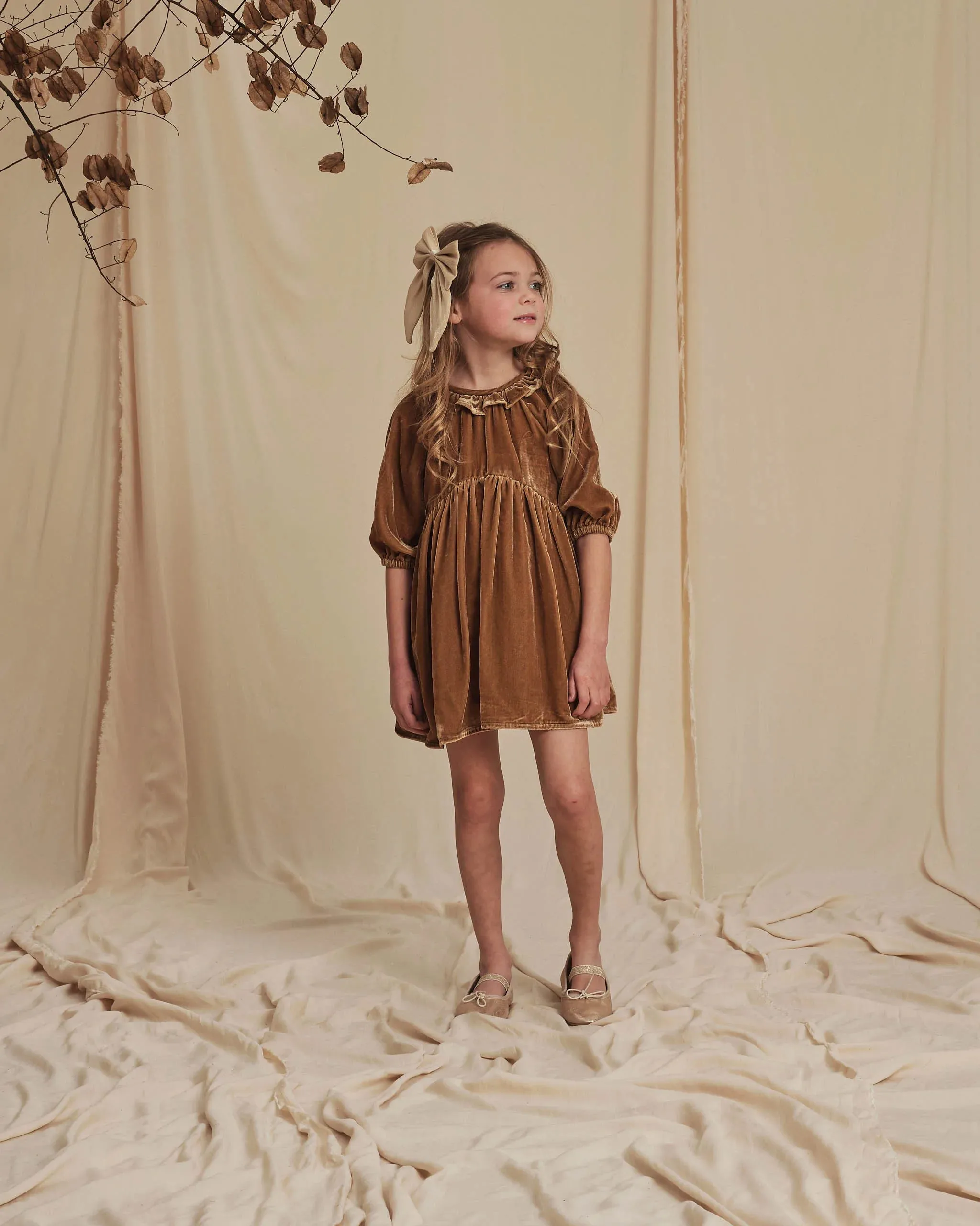Adeline Dress - Golden