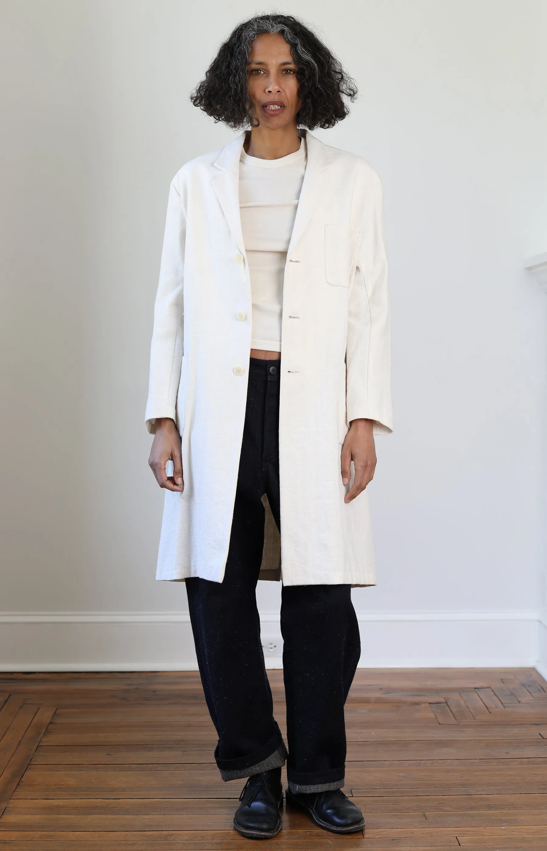 Antique Hemp Work Coat