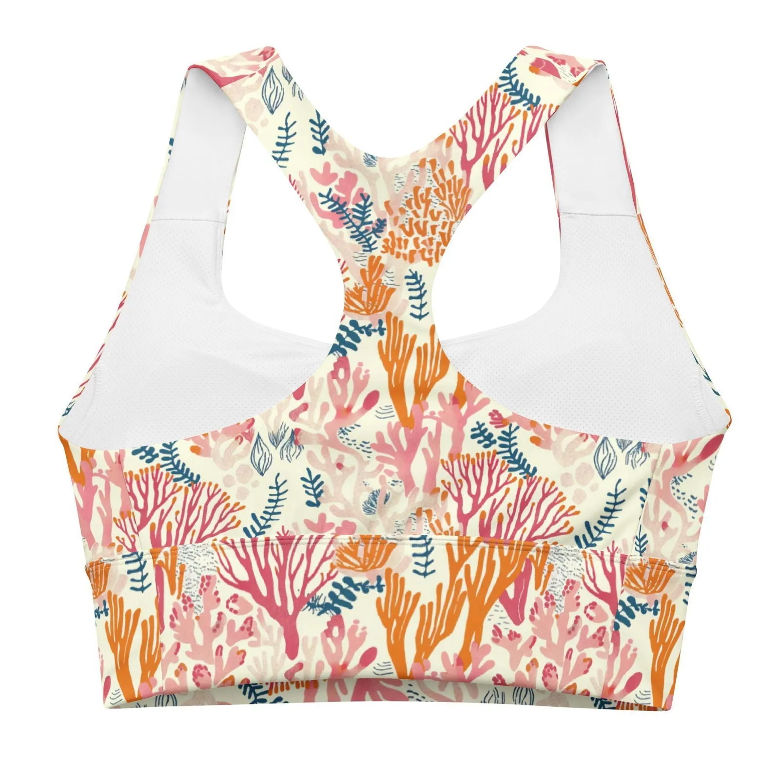 Coral Reef Eco Sports Bra Top