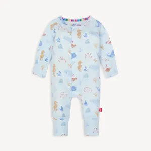 Deep sea jubilee modal magnetic grow with me convertible coverall