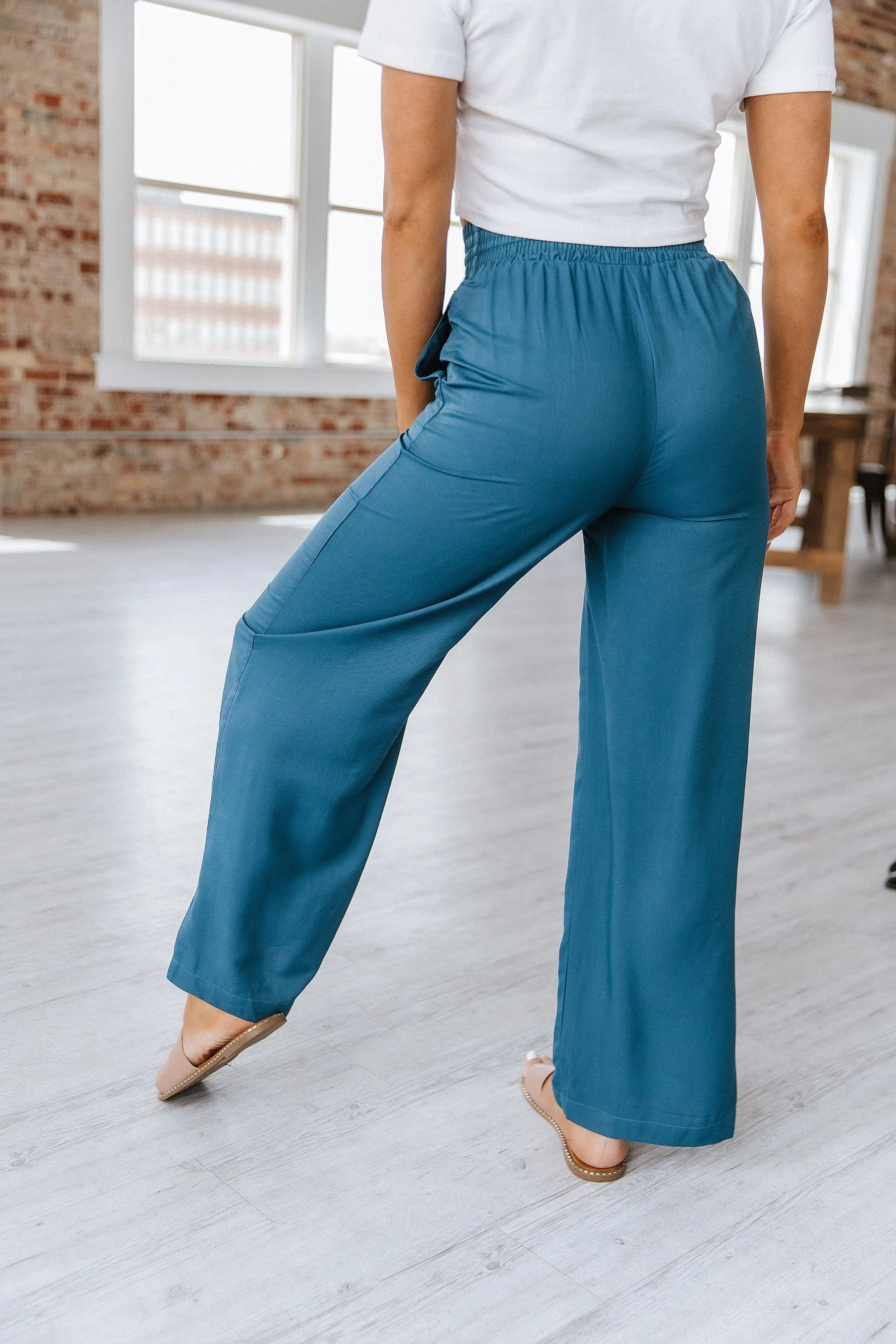 Heidi Drawstring Wide Leg Pant | S-XL | PRE ORDER