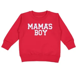 Mama's Boy Patch Valentine's Day Sweatshirt - Boys Clothing