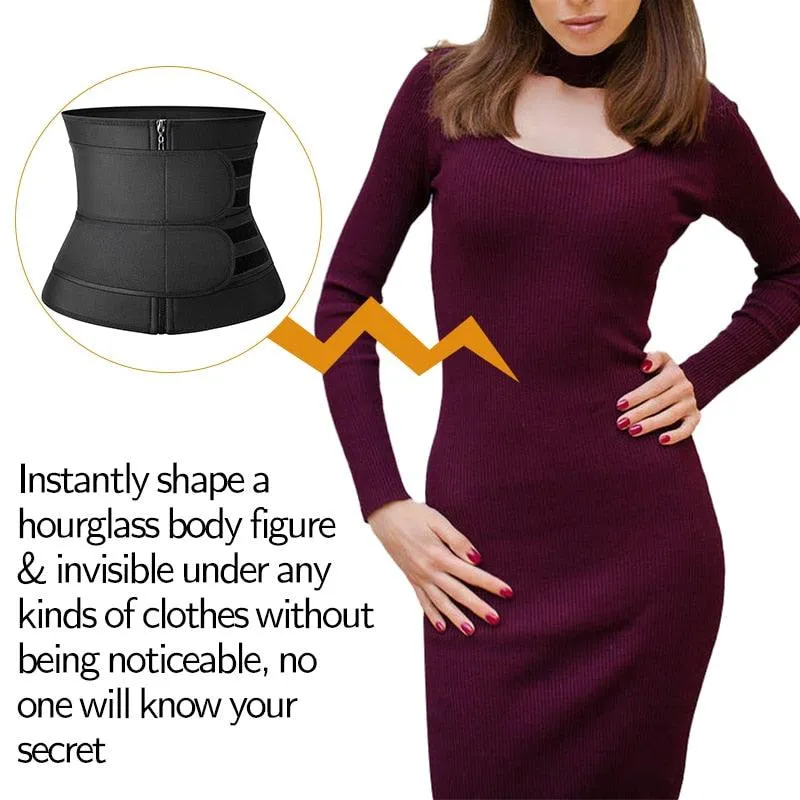 New Year Women Waist Trainer Neoprene - Body Shaper Belt Slimming Sheath Belly Reducing Shaper -Tummy Sweat Shapewear Workout Shaper Corset (FH)(FHW1)(1U31)(1U24)