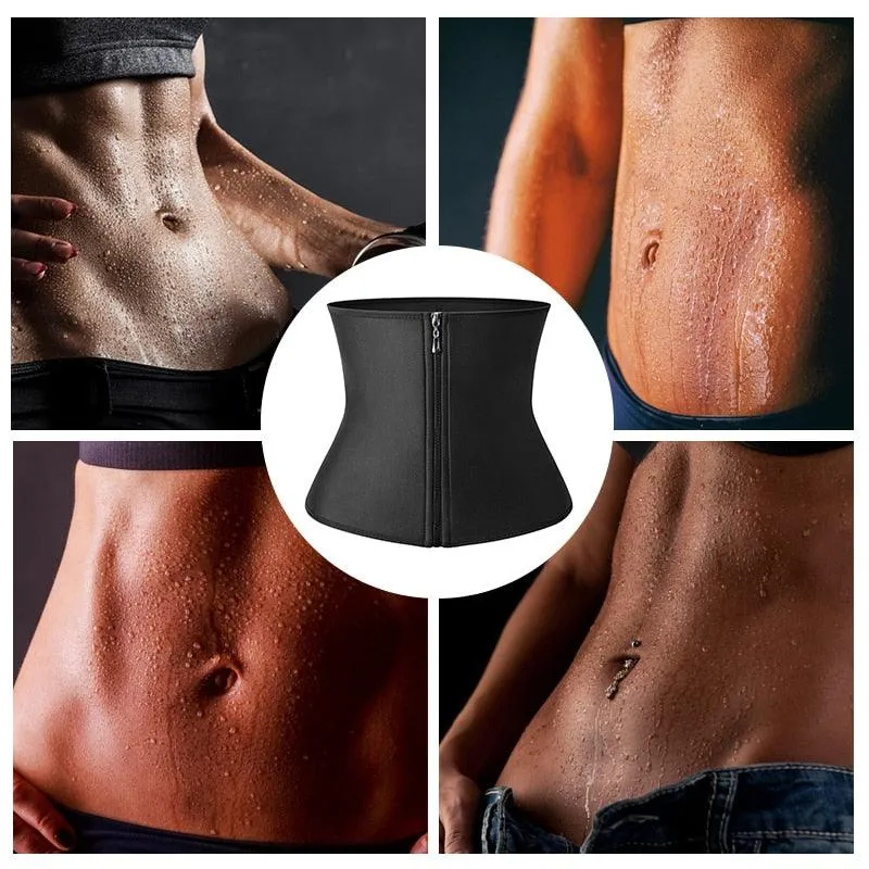 New Year Women Waist Trainer Neoprene - Body Shaper Belt Slimming Sheath Belly Reducing Shaper -Tummy Sweat Shapewear Workout Shaper Corset (FH)(FHW1)(1U31)(1U24)