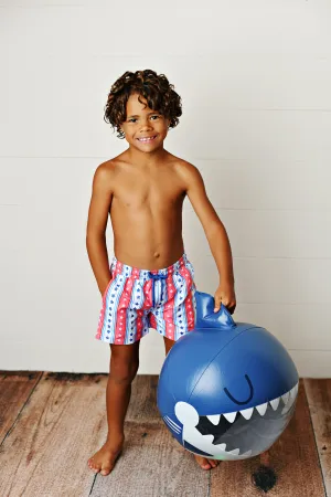 Swoon Baby Clothing Americana Collection UPF50 Boys Swim