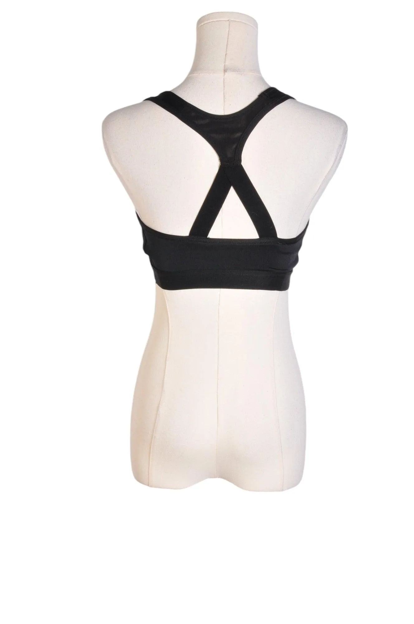 UNBRANDED Women Activewear Sports Bras Regular fit in Black - XS